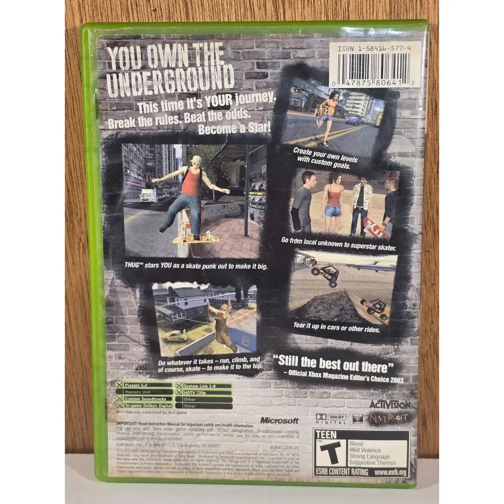 Tony Hawk's Underground for XBOX